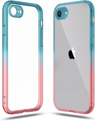 Чехол ColorFul Hard Case For Apple iPhone 7/8/SE2020, blue/ pink цена и информация | Чехлы для телефонов | kaup24.ee