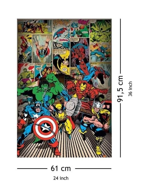 Marvel Comics Here Come The Heroes Plakat 61x915 Cm Hind Kaup24ee 