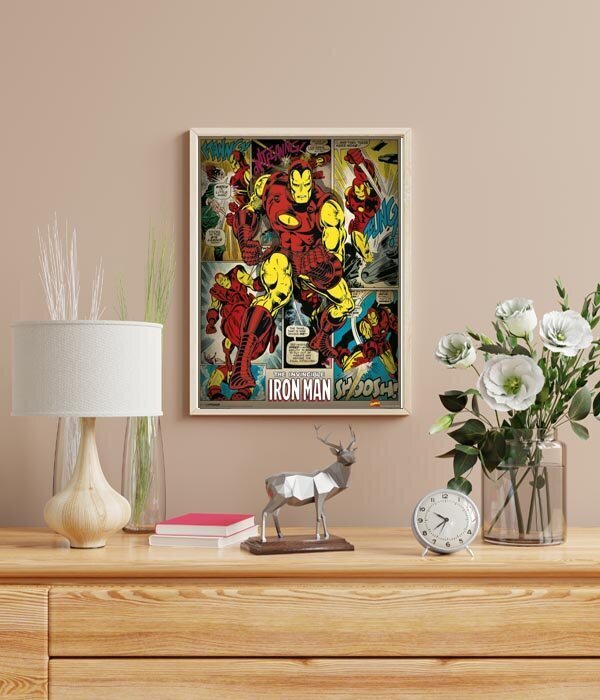 Marvel Comics - Iron Man Retro - plakat 40x50 cm hind ja info | Seinapildid | kaup24.ee