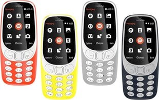 Mobiiltelefon Nokia 3310(2017) DS, Sinine hind ja info | Mobiiltelefonid | kaup24.ee