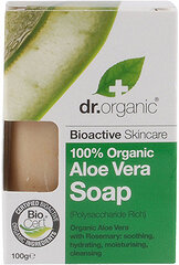 Натуральное мыло Dr. Organic Aloe Vera, 100 г цена и информация | Мыло | kaup24.ee