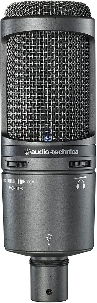 Kardioidkondensaator mikrofon Audio Technica AT2020USB+ hind ja info | Mikrofonid | kaup24.ee