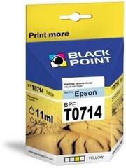 Black Point Epson BPE T0714Y цена и информация | Картриджи для струйных принтеров | kaup24.ee