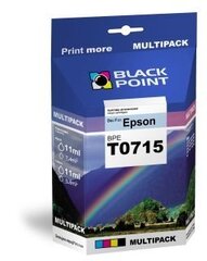 Black Point Epson BPE T0715CMYK цена и информация | Картриджи для струйных принтеров | kaup24.ee