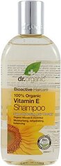 Dr. Organic Vitamin E šampoon 265 ml hind ja info | Šampoonid | kaup24.ee