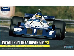 Fujimi - Tyrrell P34 Japan Grand Prix #3 Wide Tread (Peterson), 1/20, 09090 hind ja info | Klotsid ja konstruktorid | kaup24.ee