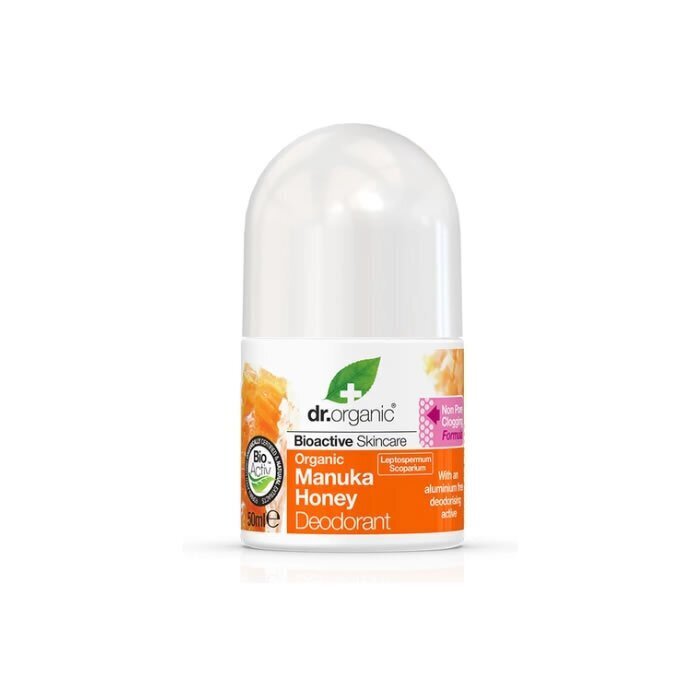 Rull-deodorant Dr.Organic Manuka Honey (50 ml) цена и информация | Deodorandid | kaup24.ee