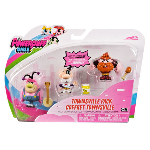 POWER PUFF GIRLS tegelaskujude komplekt Townsville Doll, 3vnt, 6034211 hind ja info | Tüdrukute mänguasjad | kaup24.ee