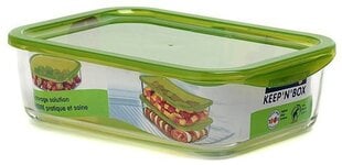 Герметичная посуда c крышкой Luminarc Keep'n Box, 0,37 л цена и информация | Посуда для хранения еды | kaup24.ee