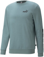 Puma Джемпер Ess+ Tape Crew Green 847384 50 847384 50/XL цена и информация | Мужские толстовки | kaup24.ee