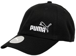 Puma Кепки Ess Cap Jr Black 021688 01 021688 01 цена и информация | Мужские шарфы, шапки, перчатки | kaup24.ee