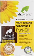 Dr. Organic Vitamin E масло 50 мл цена и информация | Кремы, лосьоны для тела | kaup24.ee