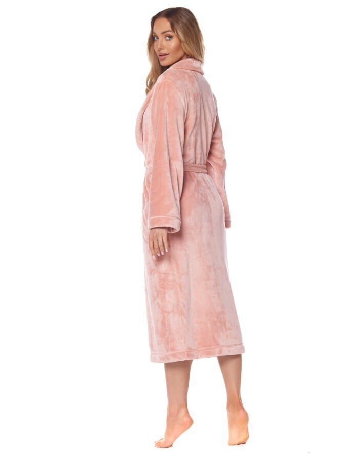 Naiste hommikumantel L&L 2123 Flower Morela hind ja info | Naiste hommikumantlid | kaup24.ee