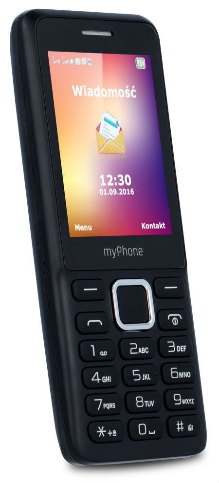 Mobiiltelefon MyPhone 6310 Dual black цена и информация | Telefonid | kaup24.ee