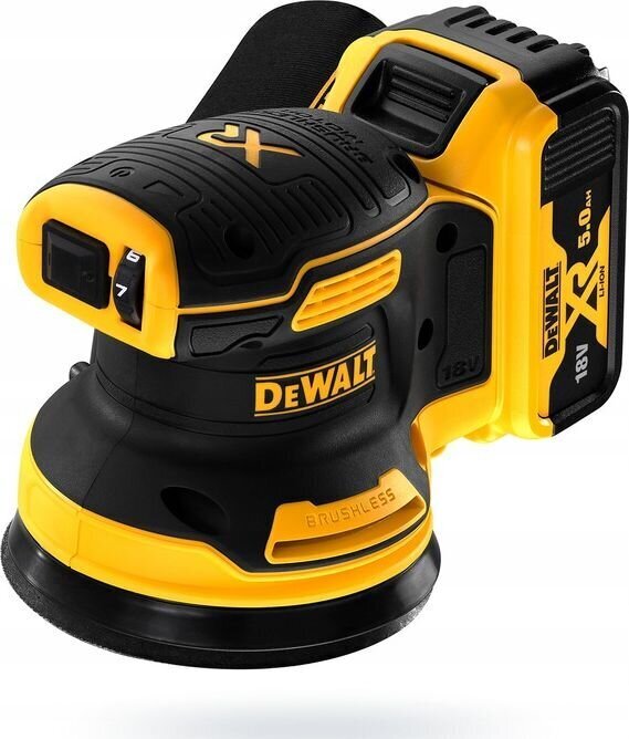 Dewalt szlifierka mimośrodowa 18V 125mm 2x5,0Ah (DCW210P2-QW) цена и информация | Lihvmasinad ja ketaslõikurid | kaup24.ee