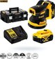 Dewalt szlifierka mimośrodowa 18V 125mm 2x5,0Ah (DCW210P2-QW) hind ja info | Lihvmasinad ja ketaslõikurid | kaup24.ee