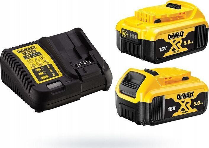 Dewalt szlifierka mimośrodowa 18V 125mm 2x5,0Ah (DCW210P2-QW) hind ja info | Lihvmasinad ja ketaslõikurid | kaup24.ee