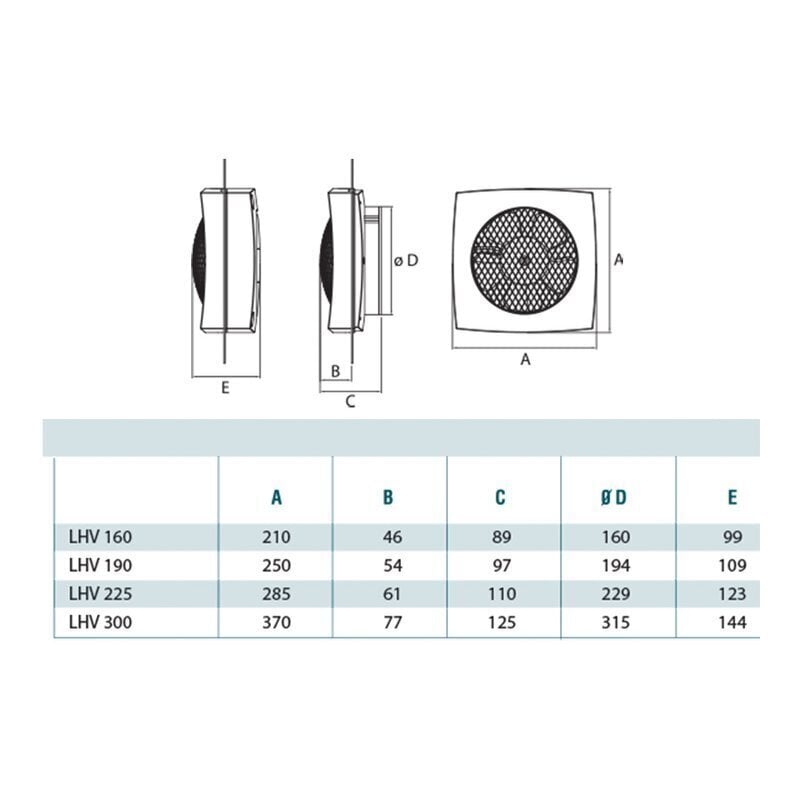 Köögiventilaator Cata 020709 hind ja info | Vannitoa ventilaatorid | kaup24.ee
