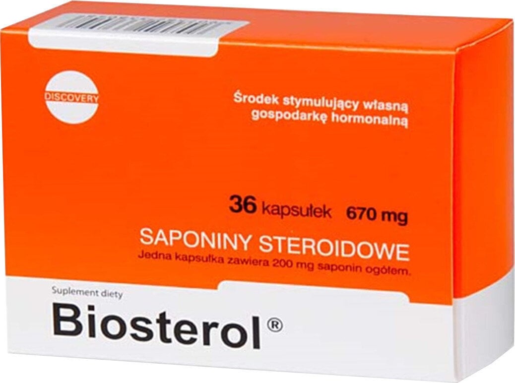 Toidulisand Biosterol, 30tk цена и информация | Testosterooni stimulaatorid | kaup24.ee