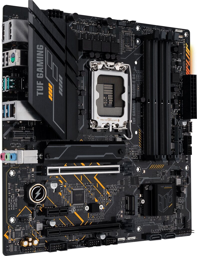 Asus Tuf Gaming B660M-E D4 hind ja info | Emaplaadid | kaup24.ee