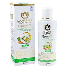 Massaažiõli kuivale nahale Vata, Maharishi Ayurveda, 200ml hind ja info | Massaažiõlid | kaup24.ee