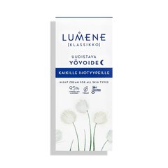 Toitev öökreem Lumene Klassikko 50 ml hind ja info | Näokreemid | kaup24.ee