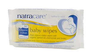 Imikute puhastuslapid Nantracare 50 tk hind ja info | Natracare Kosmeetika, parfüümid | kaup24.ee