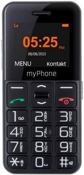 Mobiiltelefon MyPhone Halo EASY, Must hind ja info | Telefonid | kaup24.ee