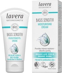 Niisutav kreem Lavera Basis Sensitive 50 ml hind ja info | Näokreemid | kaup24.ee