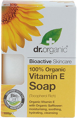 Dr. Organic Vitamin E seep 100g цена и информация | Seebid | kaup24.ee