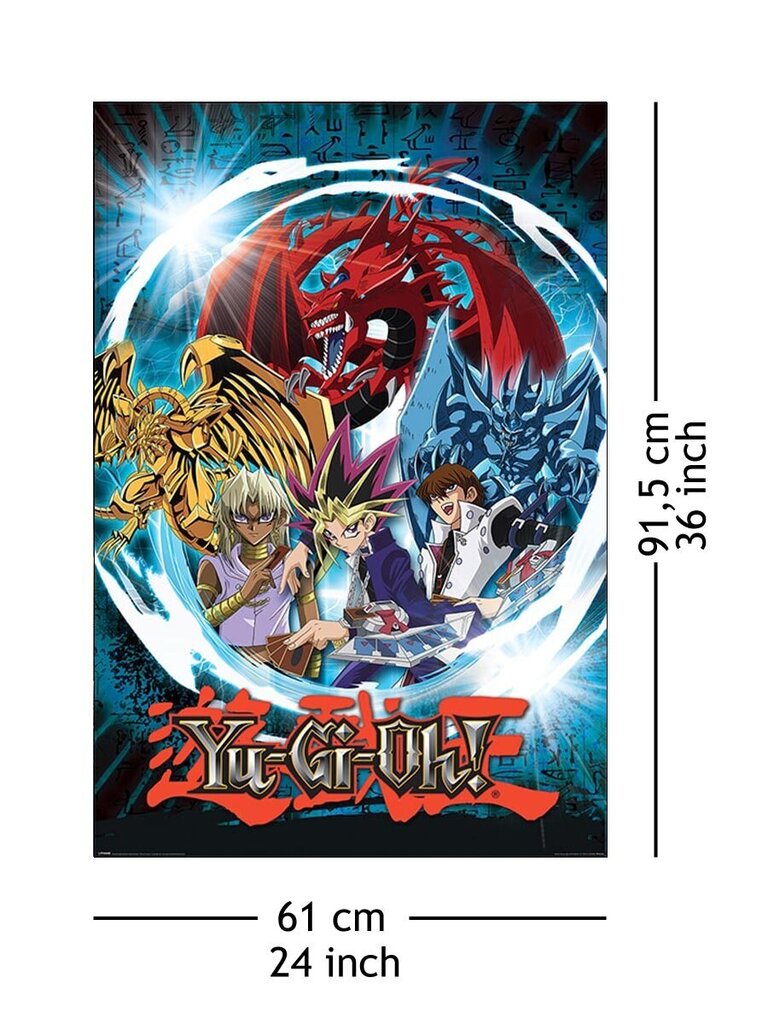 Yu-Gi-Oh! Piiramatu tulevik – plakat 61x91,5 cm hind ja info | Fännitooted mänguritele | kaup24.ee