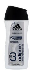 Meeste dušigeel Adidas Adipure 250 ml hind ja info | Adidas Kehahooldustooted | kaup24.ee