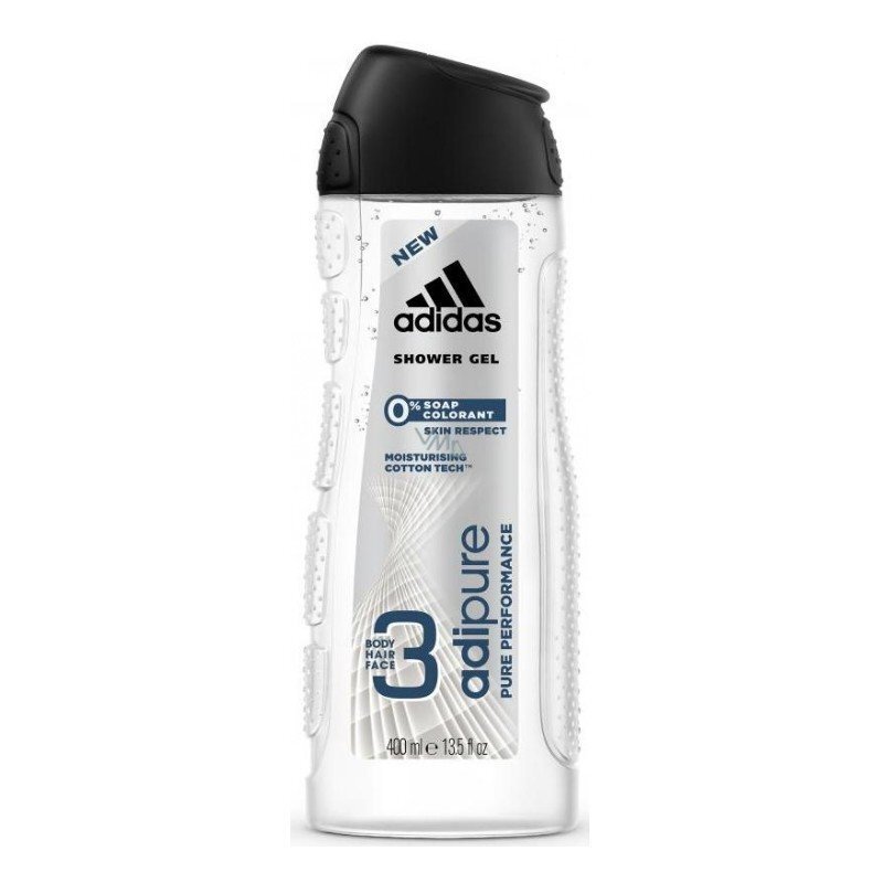 Meeste dušigeel Adidas Adipure 400 ml hind ja info | Dušigeelid, õlid | kaup24.ee