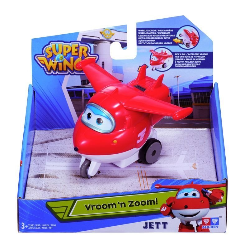 Liikuv lennuk Jett Super Wings, 7,5 cm hind ja info | Poiste mänguasjad | kaup24.ee