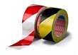 Barjääride ja põrandate märgistamiseteip tesaflex® (punane/valge), 33m x 50mm цена и информация | Käsitööriistad | kaup24.ee