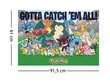 Pokemons Catch Them All – plakat 91,5x61 cm hind ja info | Seinapildid | kaup24.ee