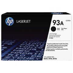 HP 93A Black Original LaserJet Toner Cartridge цена и информация | Картриджи и тонеры | kaup24.ee