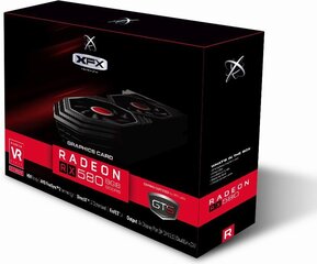 XFX Radeon RX 580 GTS XXX OC+, 8GB GDDR5, DVI-D, HDMI, 3xDP, BOX (RX-580P8DFD6) hind ja info | Videokaardid (GPU) | kaup24.ee