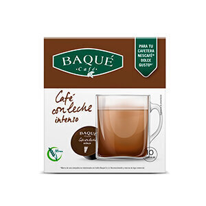 Cafe Baque Caffe Latte intense Dolce gusto®*-ga kohvikapslid, 10 kapslit цена и информация | Kohv, kakao | kaup24.ee