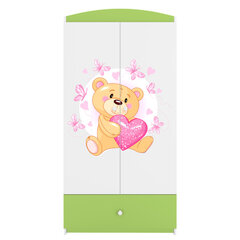 Шкаф для одежды Babydreams, желтый цена и информация | Детские шкафы | kaup24.ee