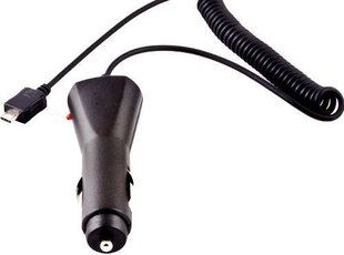 Setty Car charger 1.1A + micro USB cable Black hind ja info | Mobiiltelefonide laadijad | kaup24.ee