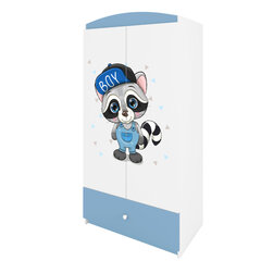 Шкаф для одежды Babydreams, синий цена и информация | Детские шкафы | kaup24.ee