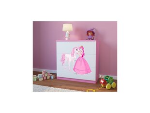 Kummut Babydreams - Printsess ja hobune, roosa hind ja info | Kummutid | kaup24.ee