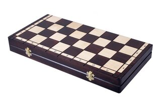 Шахматная доска с деревянными пуговицами в Индии цена и информация | Настольные игры | kaup24.ee