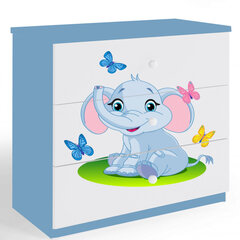 Kummut Babydreams - Väike elevant, sinine цена и информация | Комоды | kaup24.ee