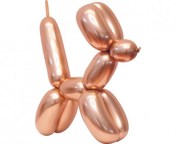 Modelleerimis õhupallid, vask, kuldne, metallik, 50 tk hind ja info | Õhupallid | kaup24.ee