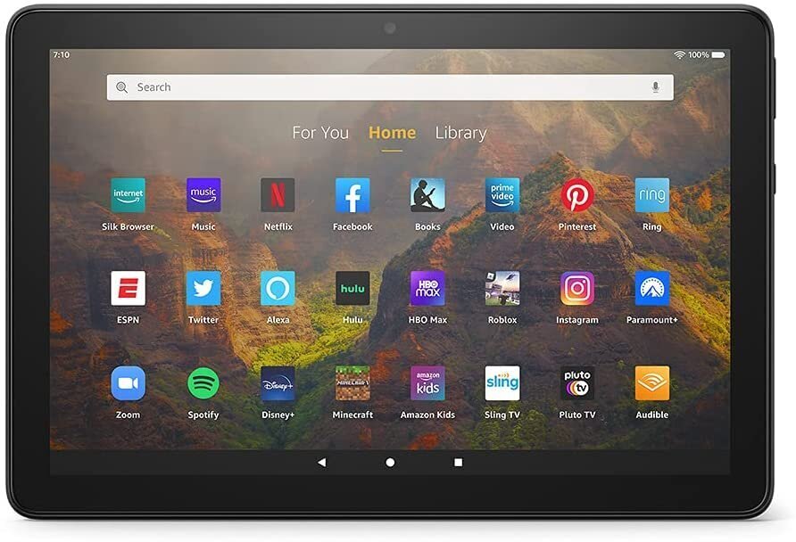 10.1" Amazon Fire HD10 2021 32GB , WiFi , black цена и информация | Tahvelarvutid | kaup24.ee