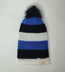 Naiste tutimüts, kootud, rahvusvärvides hind ja info | Naiste mütsid ja peapaelad | kaup24.ee