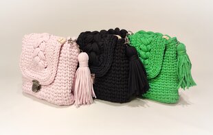 Heegeldatud seljakott, must hind ja info | Naiste käekotid | kaup24.ee