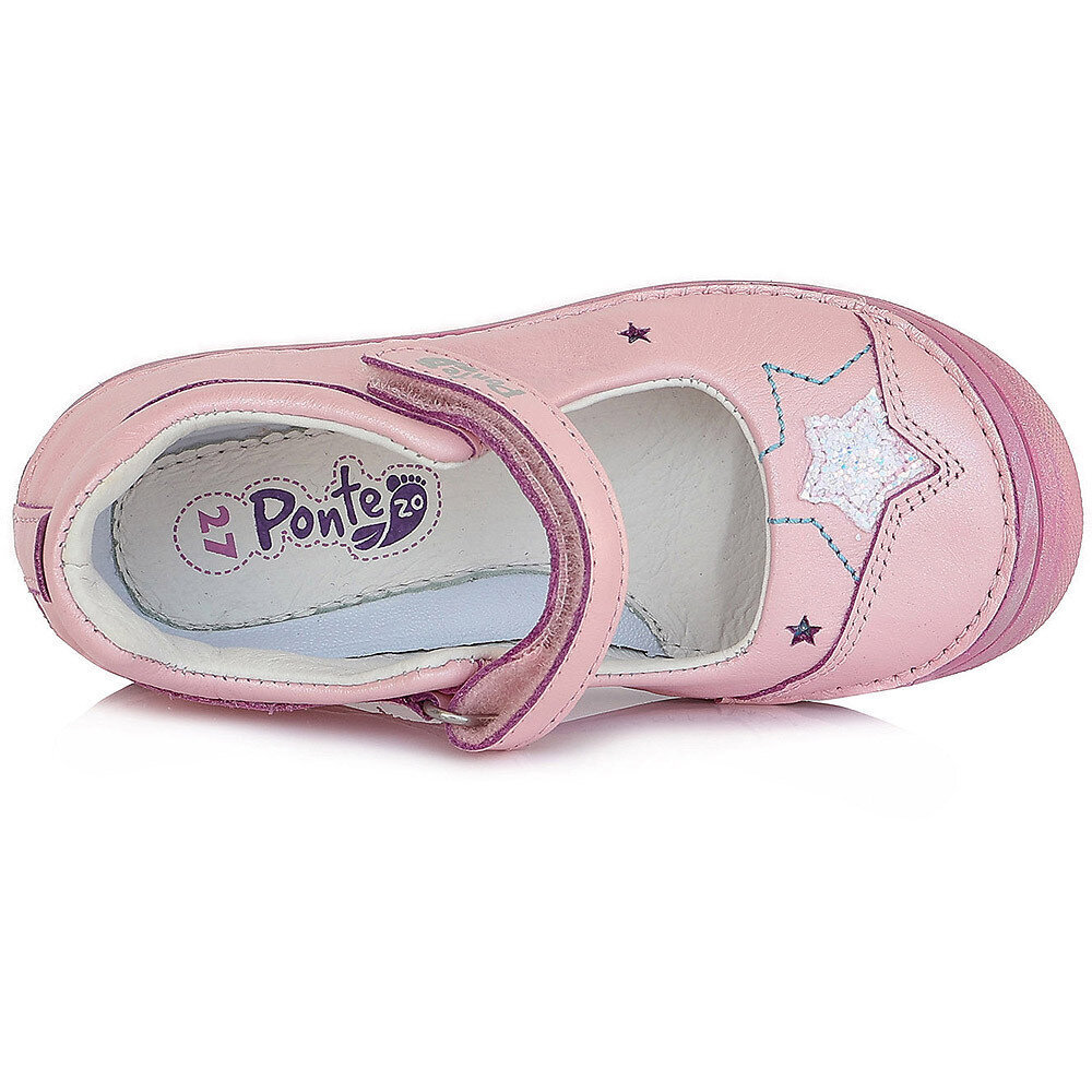 Laste kingad Ponte 20, nahast, DA03-1-233, Pink hind ja info | Laste kingad | kaup24.ee